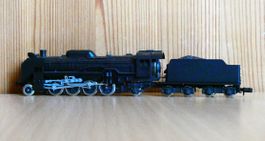 Japanische Dampflok D51 schwarz Spur N Kato Artnr. 2001-6