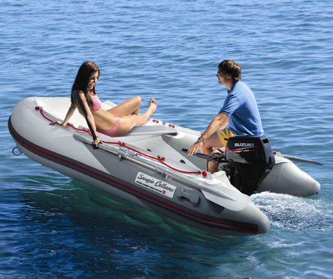 Sergio Cellano Barche: Top Sergio Cellano Schlauchboot mit 8PS SUZUKI Aussenborder – Usato da Möhlin venduto da -dada- 5