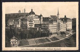 Menzingen, Institut, Gesamtansicht von S
