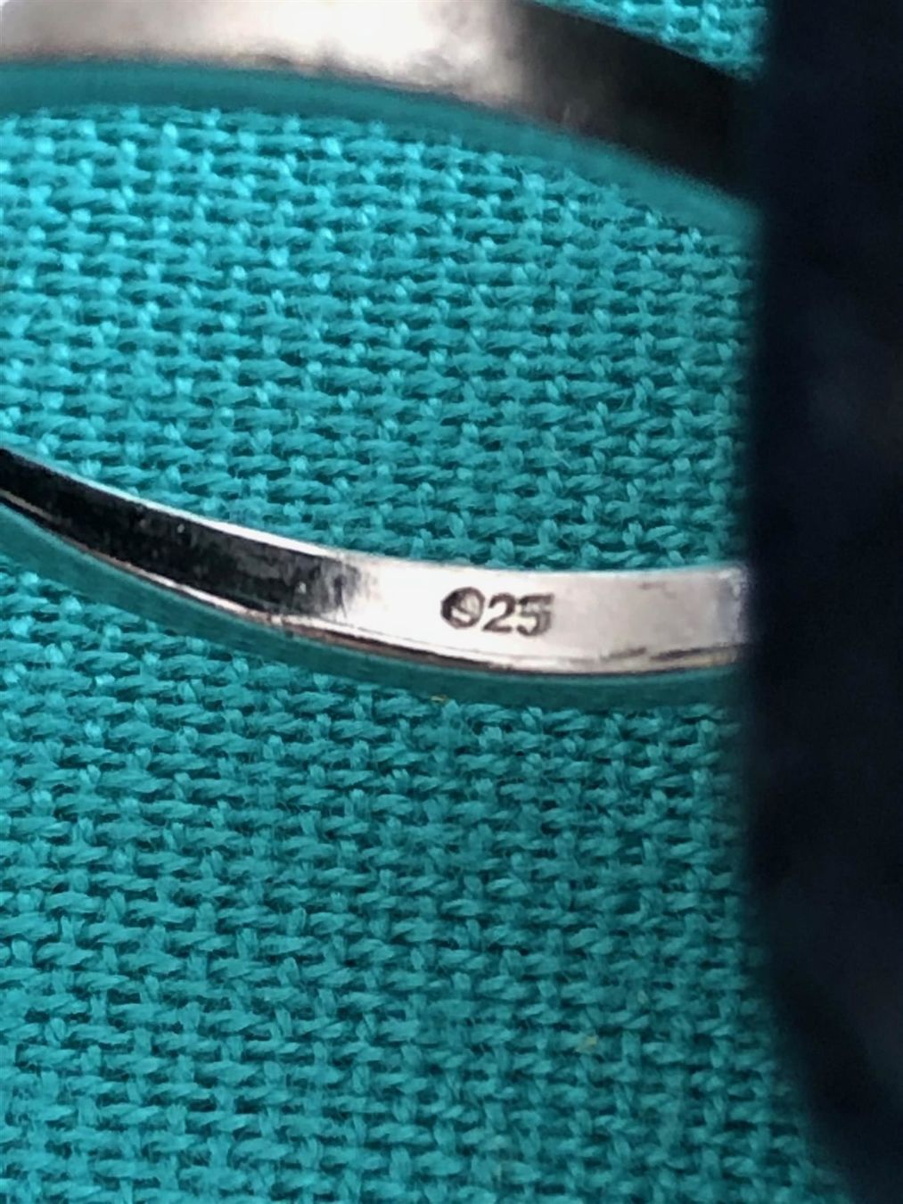 Anelli: Silber 925er Damen Ring mit Edelstein ++ – Usato da Steinhausen venduto da Super05 9