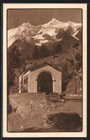 Saas-Grund, Kapellenweg von Saas-Grund n