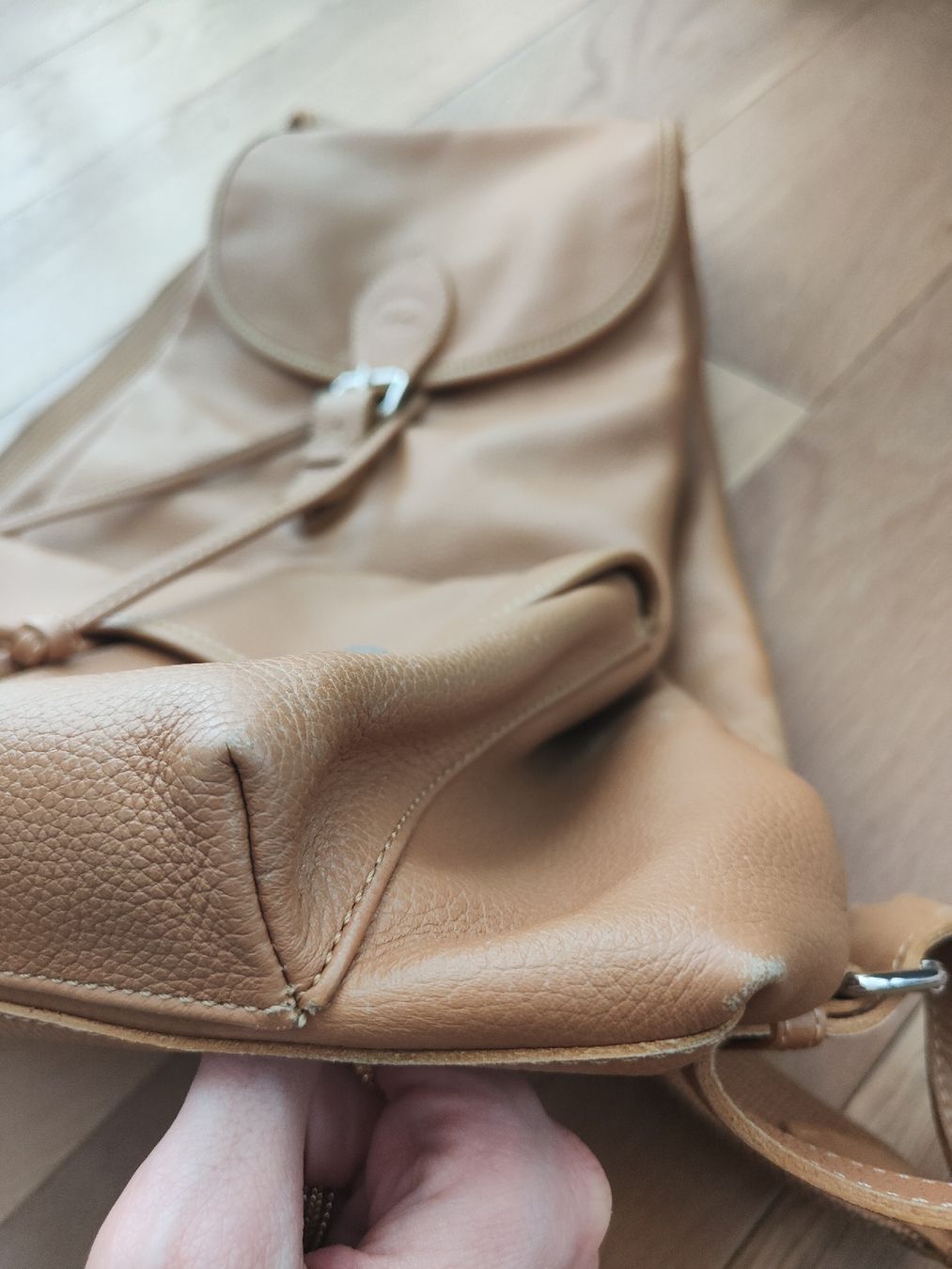 Longchamp Zaini: Longchamp Lederrucksack – Usato da Zürich venduto da R-2015 7