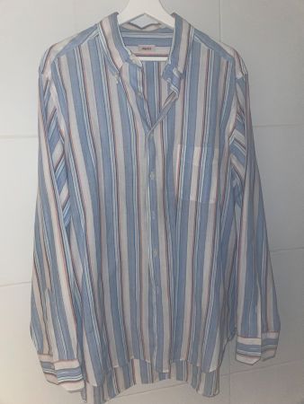 Aramis Leinenhemd Sommerhemd Gr. 44 L XL