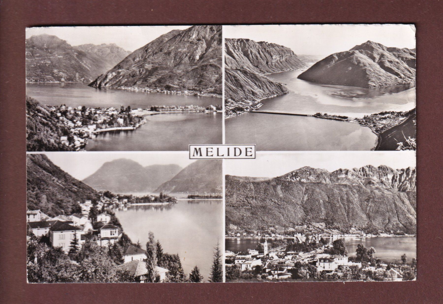 Cartes postales: MELIDE - 4 images – D'occasion à Pully par nicecards-shop