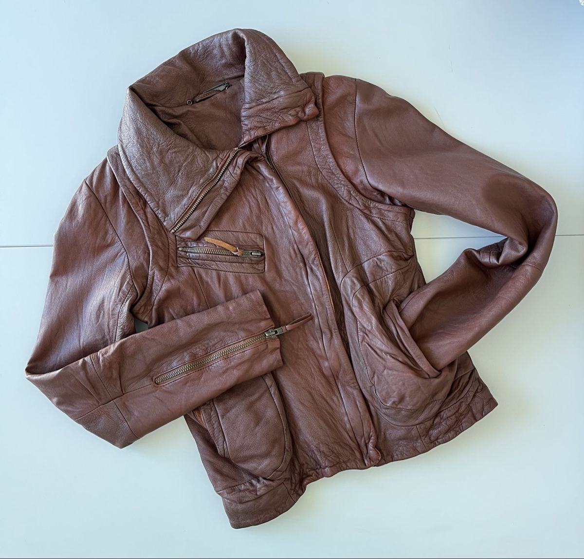 Jacken: Lederjacke Jacke Gr. S Braun – Gebraucht aus Zollikofen von AleliG