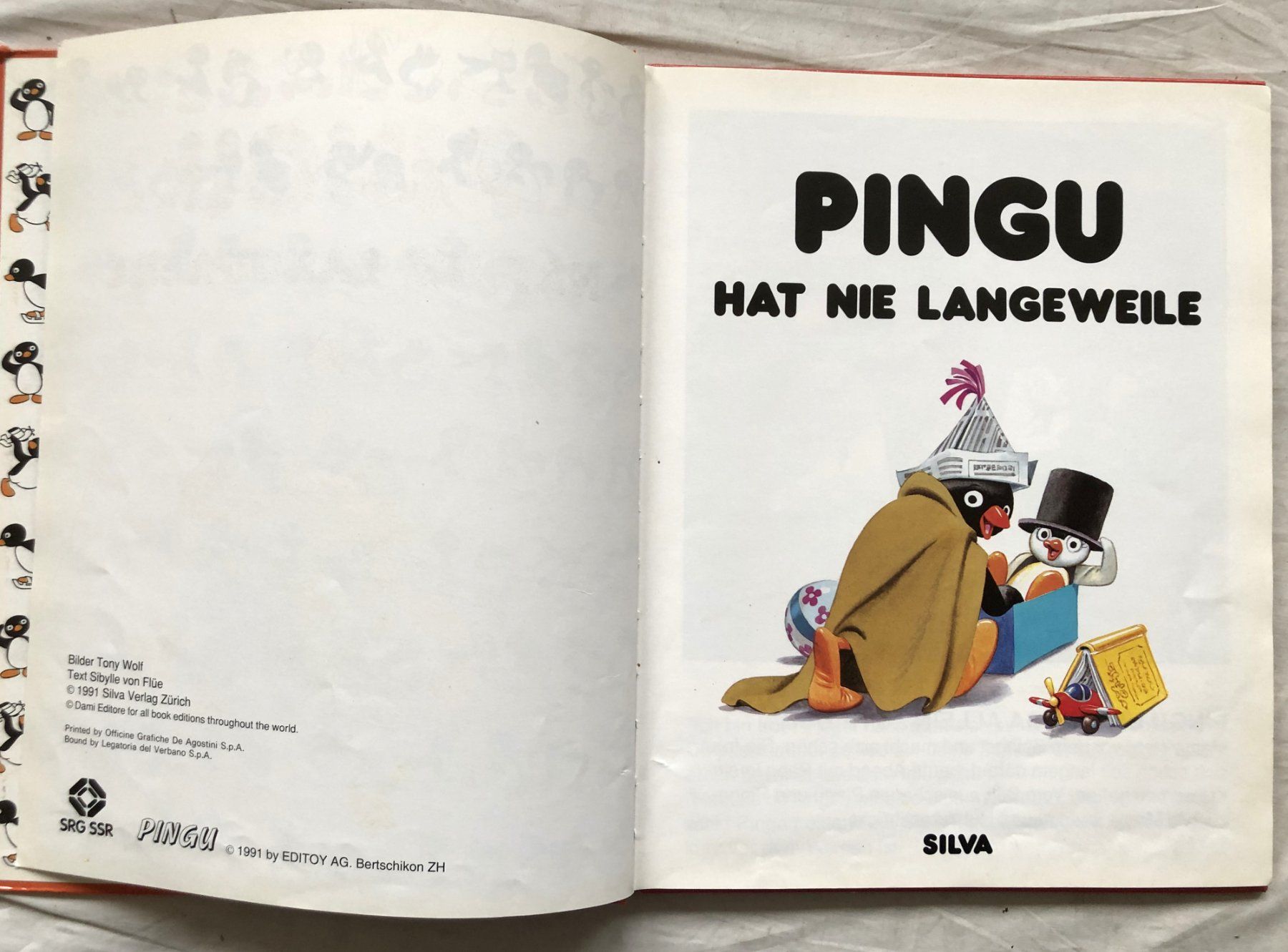 Fumetti: PINGU HAT NIE LANGEWEILE - Silva Verlag – Usato da Schaffhausen venduto da durruti 2