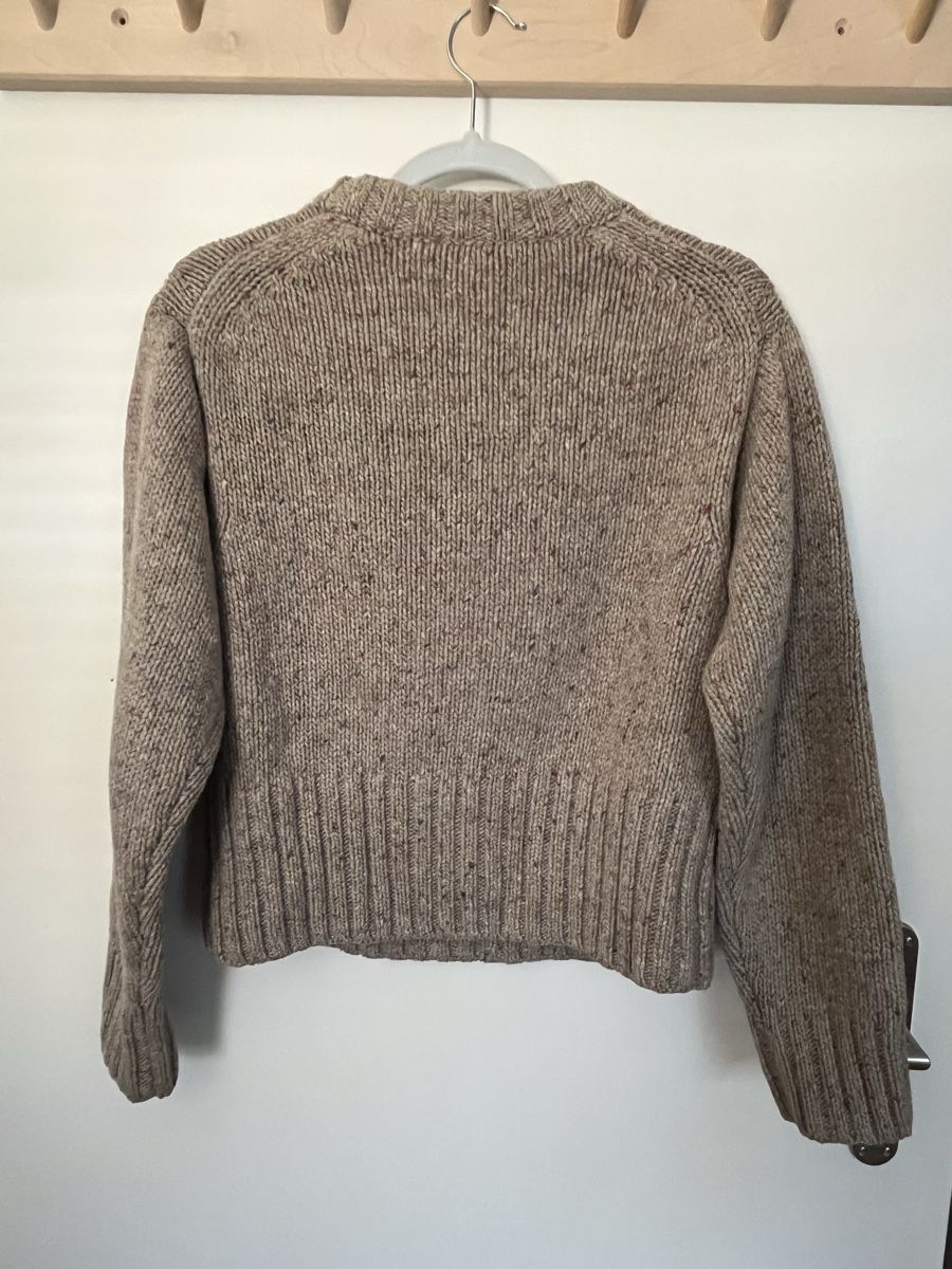 Cos Pullover & Sweatshirts: COS Wollpullover, Grösse XS, Beige Confetti – Gebraucht aus Biel/Bienne von nurrund 1