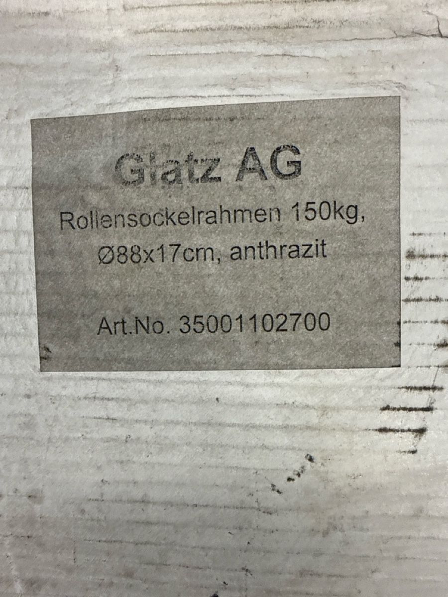 Glatz Altro: Glatz Rollensockelrahmen 150kg – Usato da Bussnang venduto da IfeAS4 1