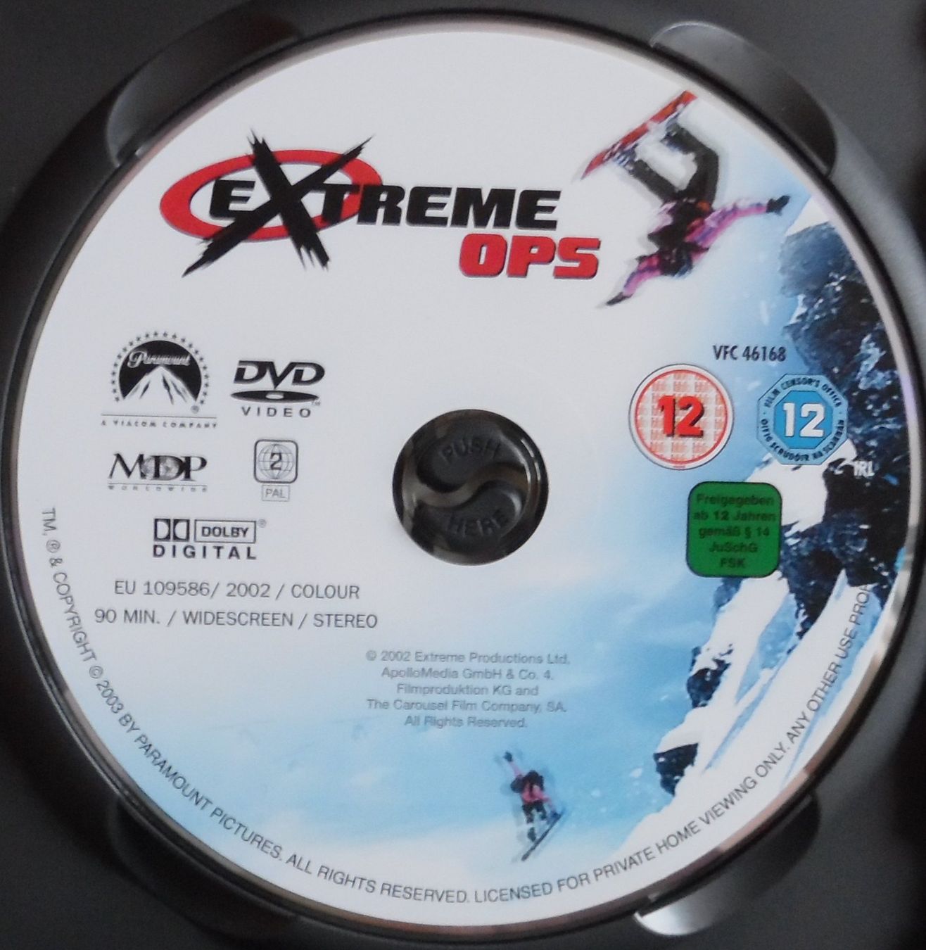 Tutti i DVDs: Extreme Ops – Usato da Bellinzona venduto da Luna093 1