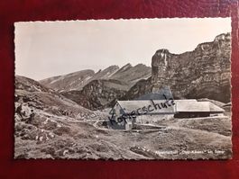 Alpwirtschaft Ober Käsern am Speer AK Appenzell Berge Häuser
