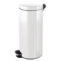 Tretabfallbehälter weiss