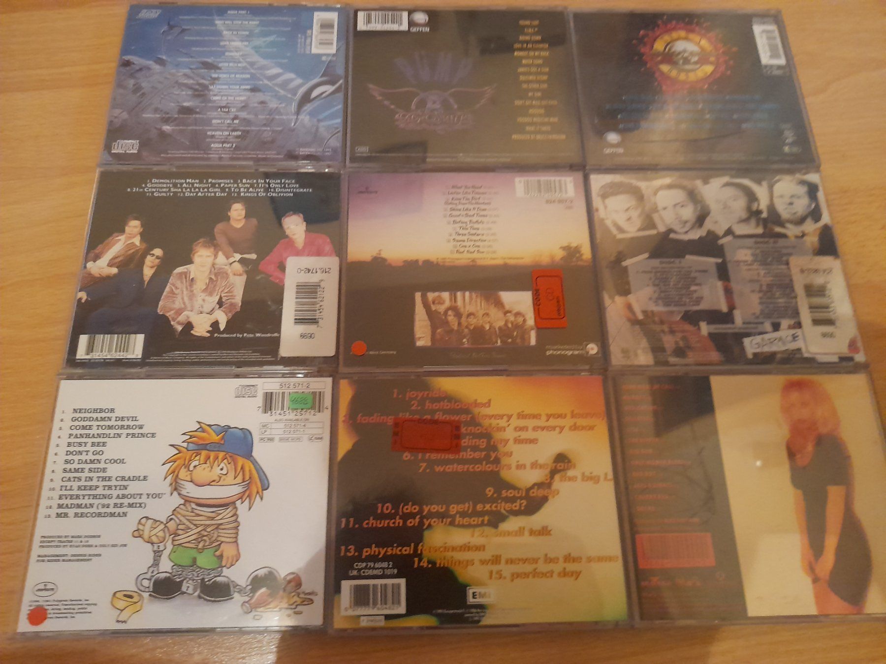 CD: 9 CDs Hardrock – Usato da Lustmühle venduto da chevi03 1