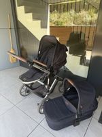 Kinderwagen ABC Design Kombimodell schwarz gebraucht