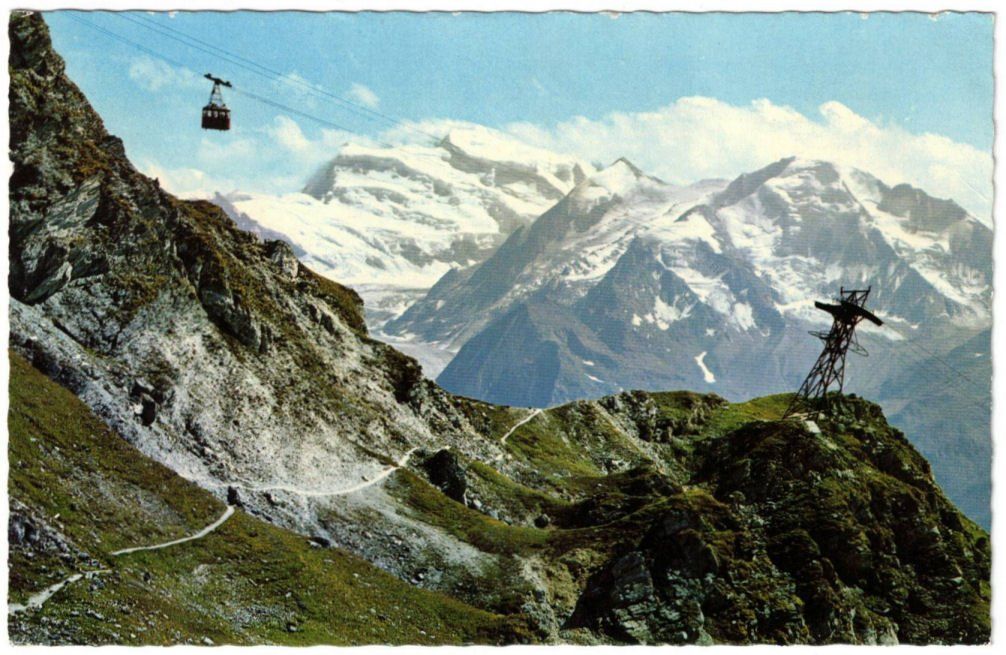 Cartoline postali: Verbier - Luftseilbahn Attelas – Usato da Binningen venduto da Mountainrider