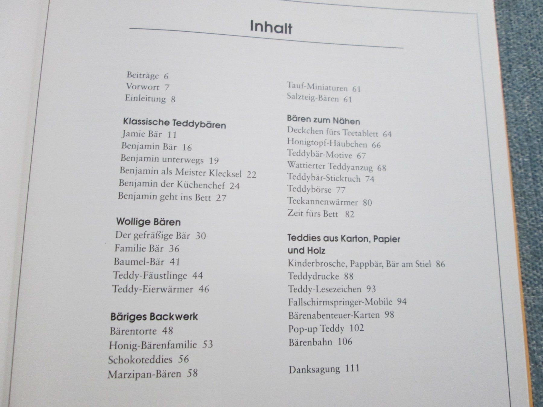 Libri: Teddybärenbastelbuch – Usato da Neuchâtel venduto da Dualseele 1