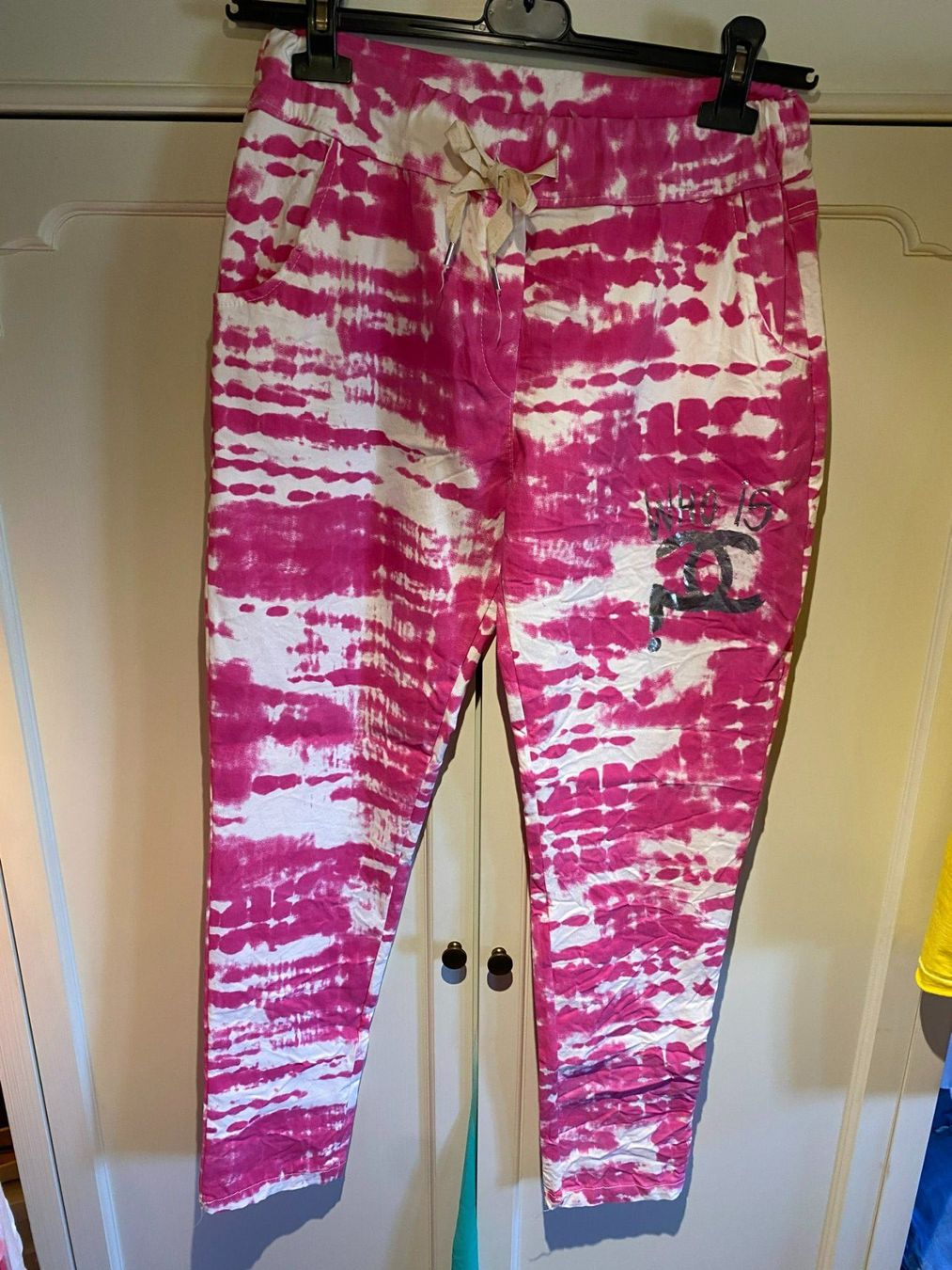 Hosen: LEICHTE HOSE- PINK - WEISS – Neu und originalverpackt aus Meienried von ManuelaBoutique 5