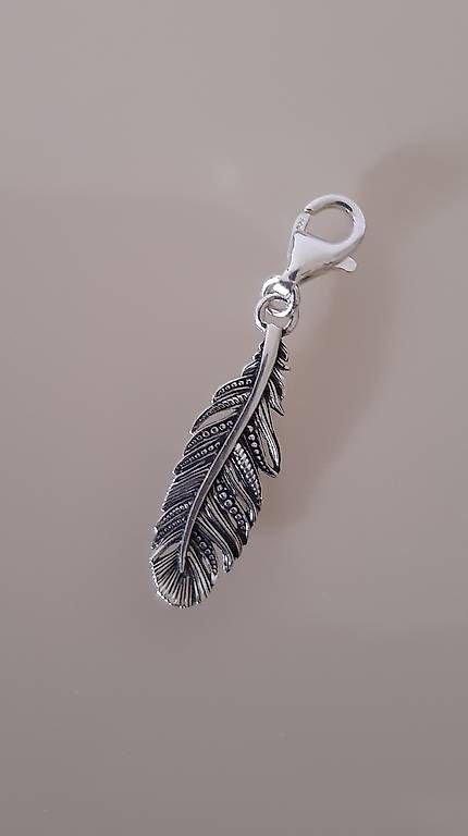 Ciondoli: Feder-Charm Thomas Sabo – Nuovo e nell'imballaggio originale da Burgdorf venduto da sik_mz9x