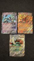 Pokemon Karten EX - Eisenhaupt, Keilflamme, Riesenzahn