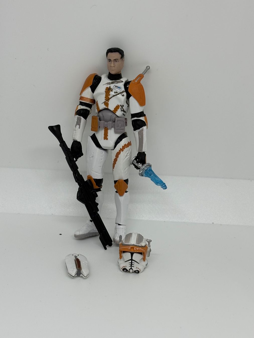 Star Wars Statuette: Star Wars Actionfigur - Commander Cody (10cm) – Usato da Horn venduto da tantor7