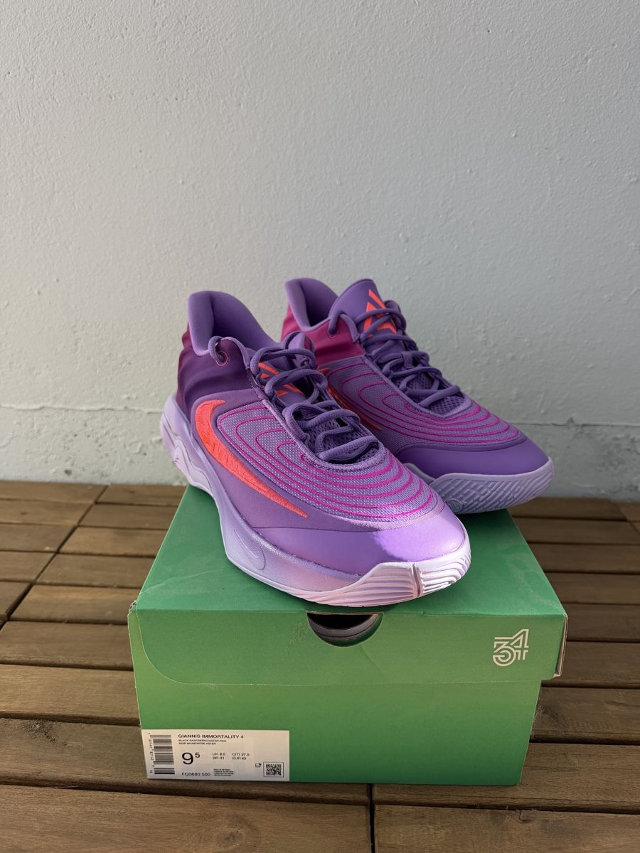 Nike Scarpe da uomo: Nike Giannis Immortality 4 Black Raspberry / Aster Pink – Nuovo e nell'imballaggio originale da Avully venduto da luanakez 3