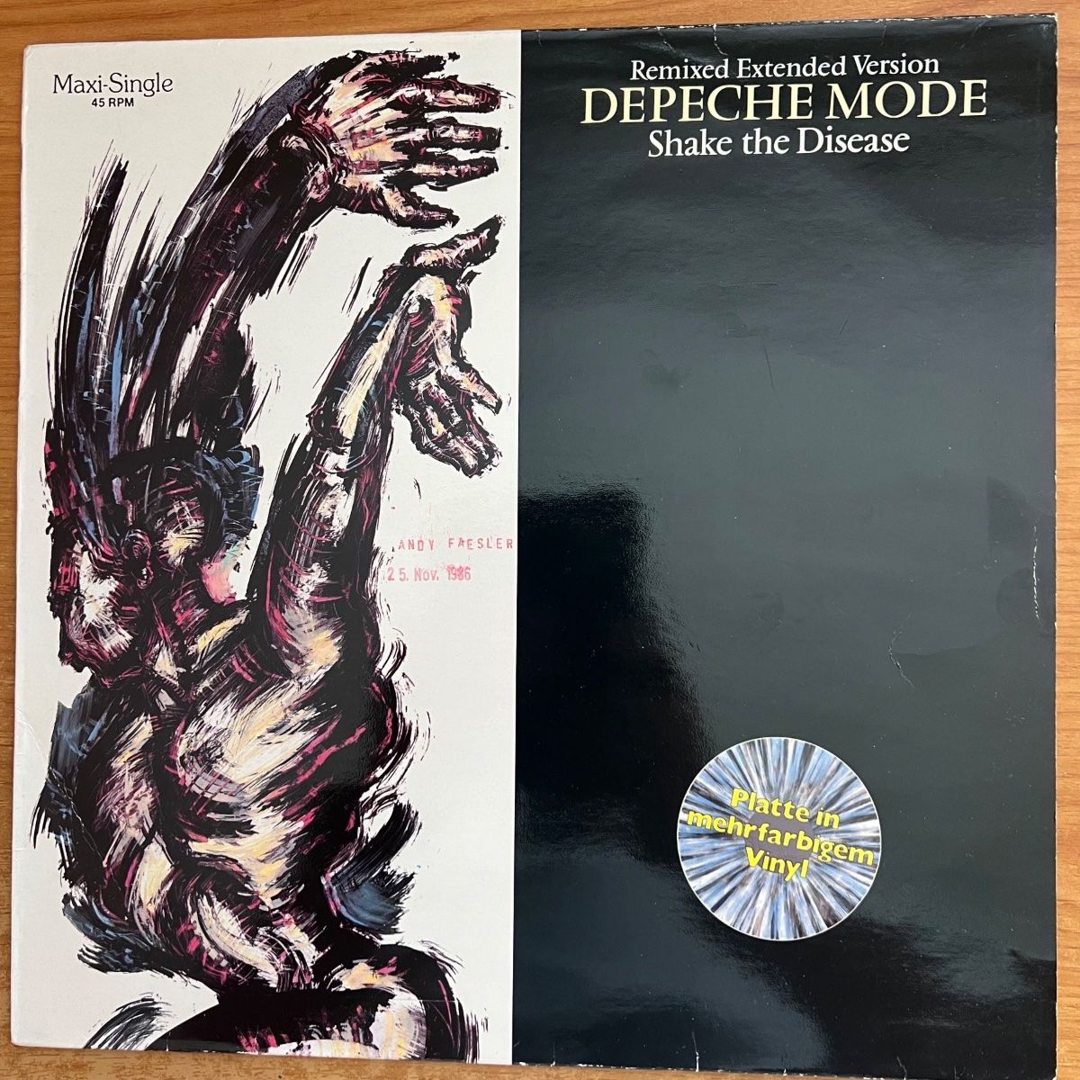 Dischi in vinile: Depeche Mode - Shake The Disease (Remixed Ext. Vers.) / 1. D – Usato da Gais venduto da soundcave57