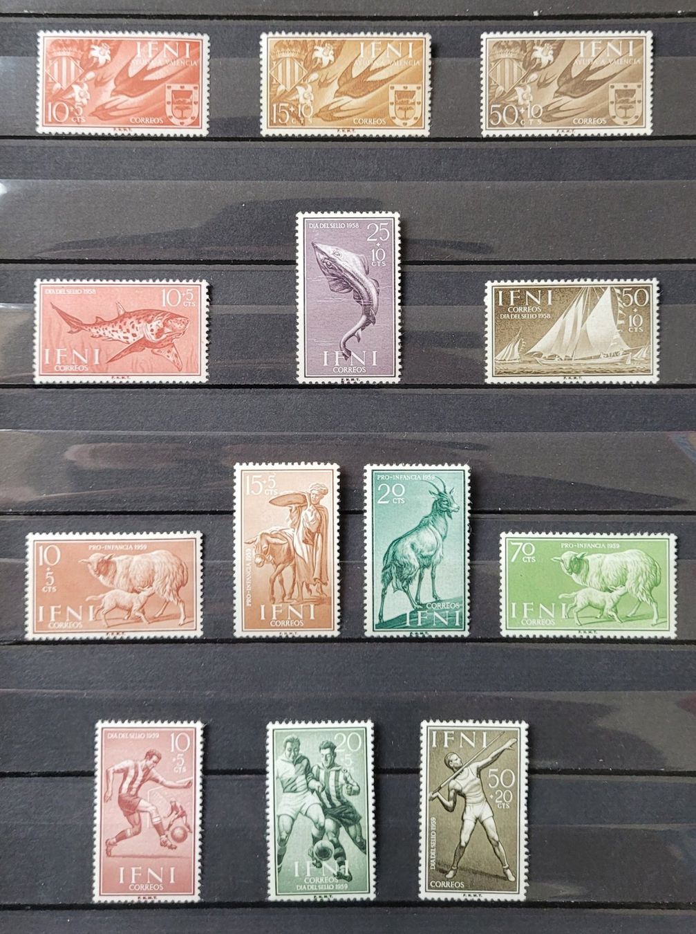 Tous les timbres: IFNI - SPANIEN / ESPAGNE – Neuf (Voir description) à Neftenbach par Mador6