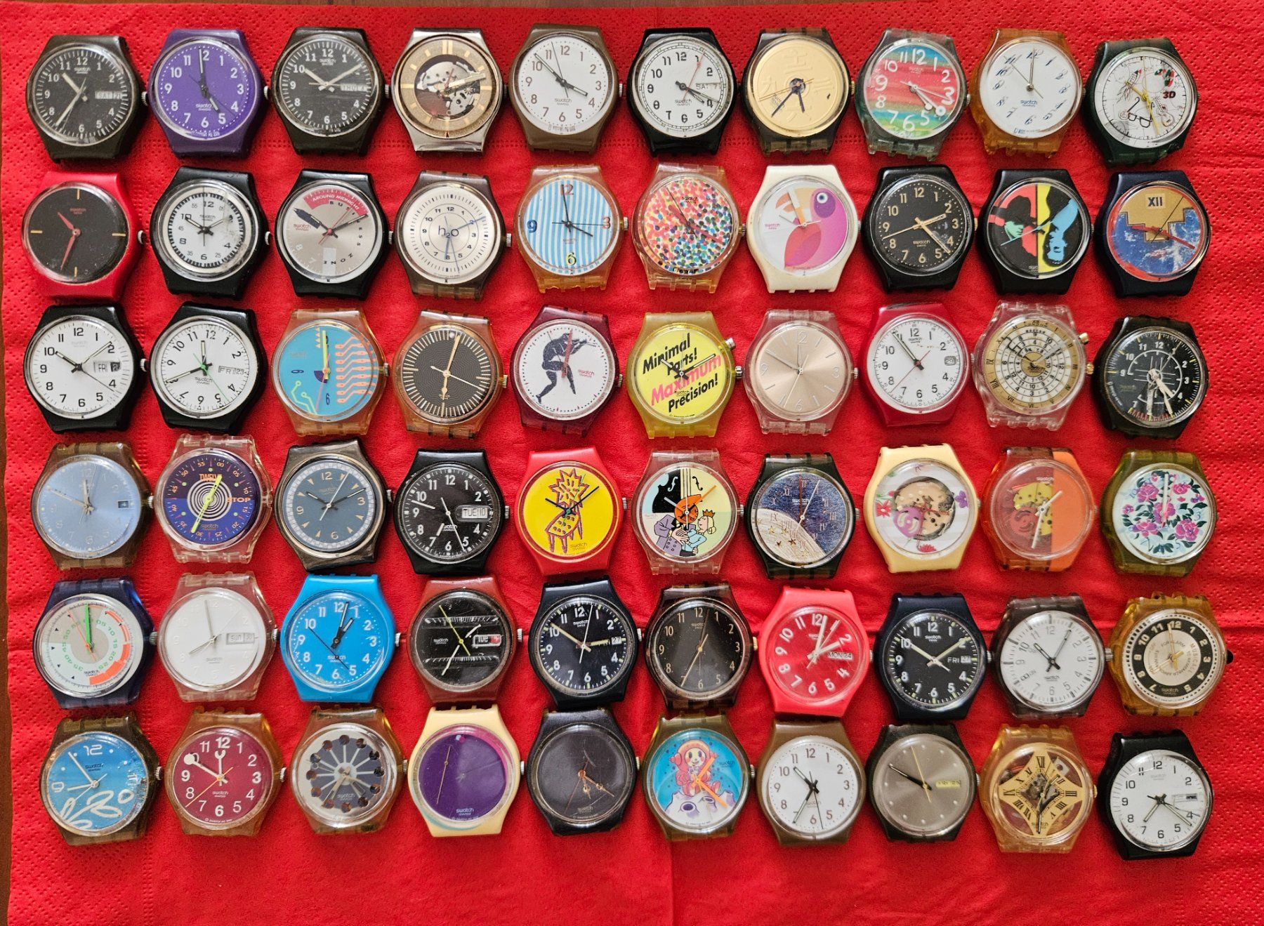 Swatch Uhren: 60x Swatch Gent NOT WORKING – Defekt aus Genève von Icg146