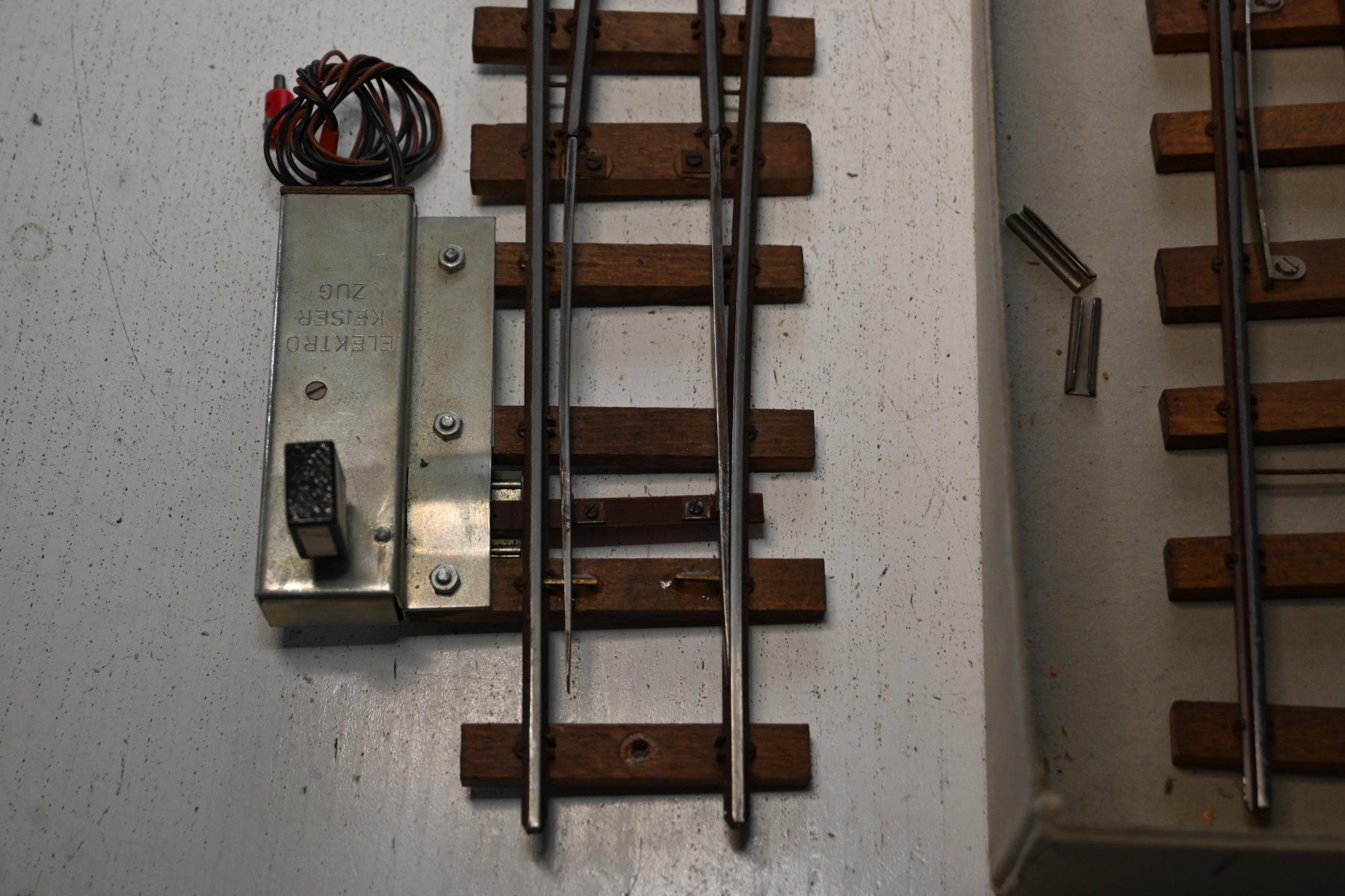 Modelleisenbahnen: Weichen Keiser Zug Spur 0 , 5 Stück – Gebraucht aus Laupen ZH von Zmoewe 4
