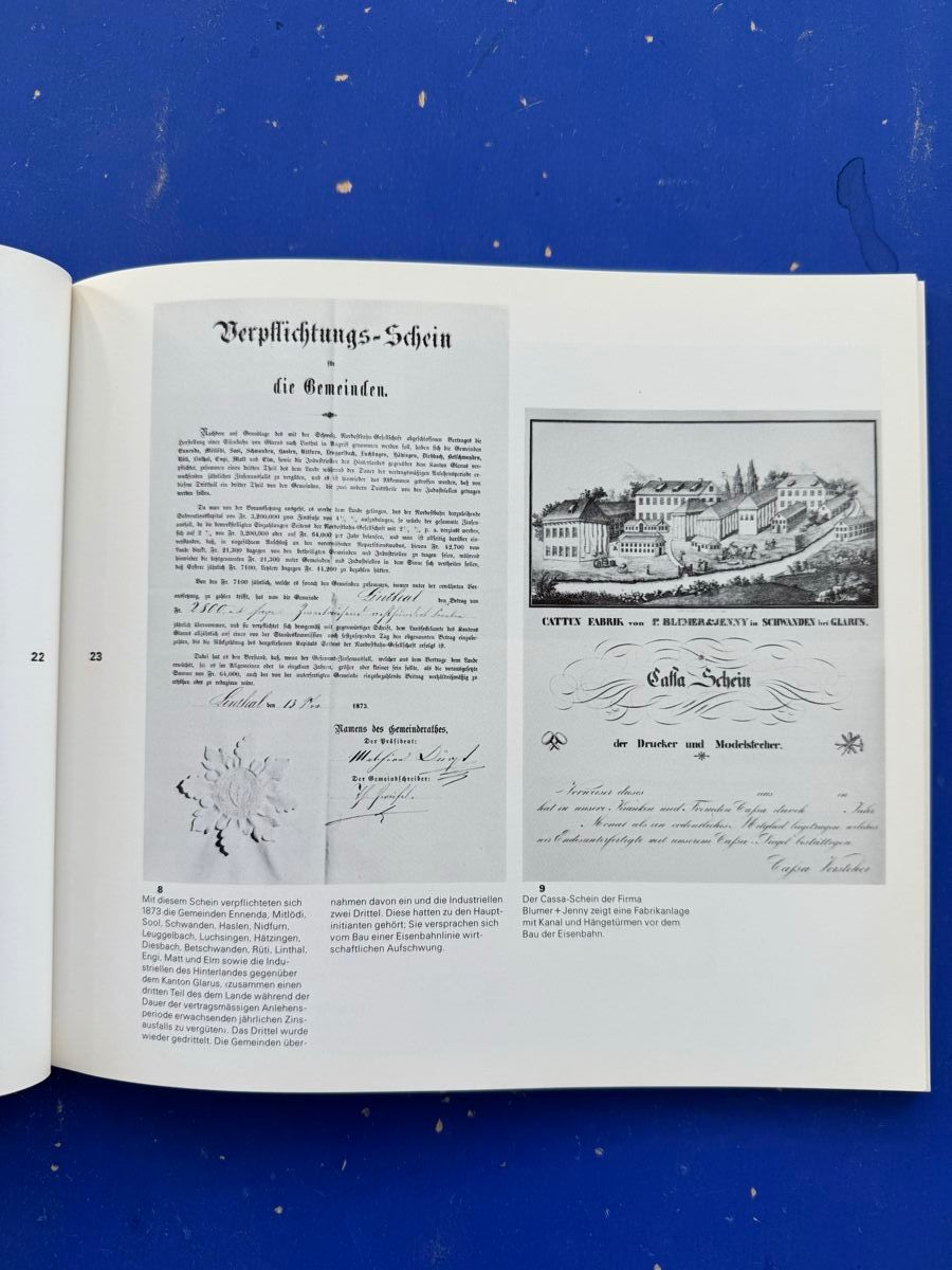 Libri: Die Schiene öffnet ein Tal. 100 Jahre Eisenbahn im Glarnerla – Usato da Adliswil venduto da buch_und_kunst 4