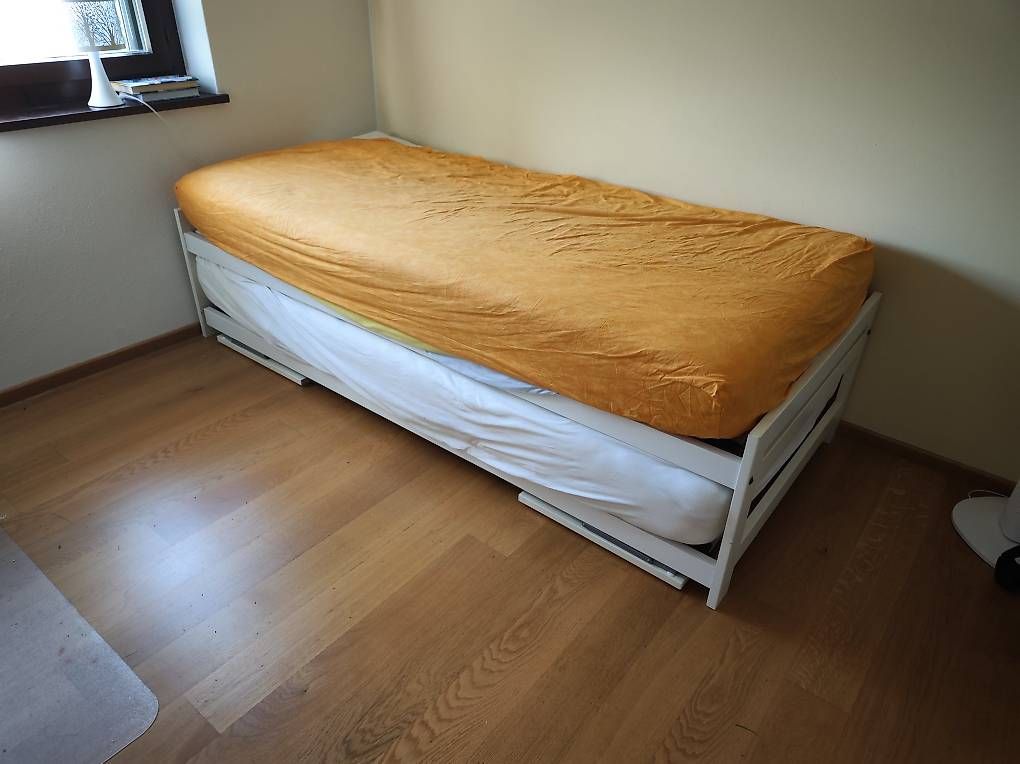 Micasa Letti: Letto twins + materassi – Usato da Sorengo venduto da Te_da