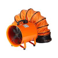 Bauventilator 367 W 2800 U/min 4373 m³/h Baugebläse