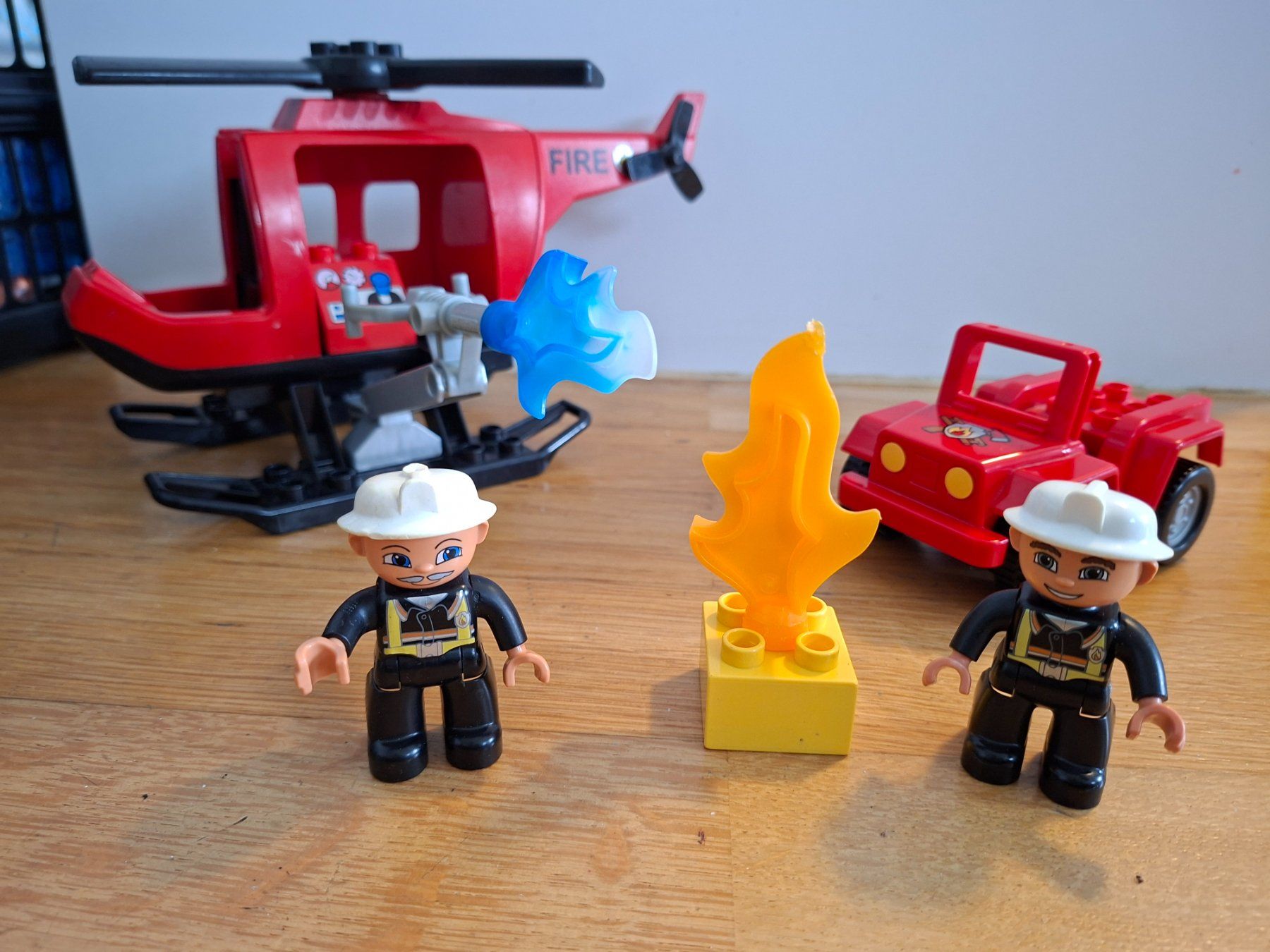 Lego Giocattoli: LEGO Duplo Feuerwehr-Hubschrauber – Usato da Balterswil venduto da Steineparadies 2
