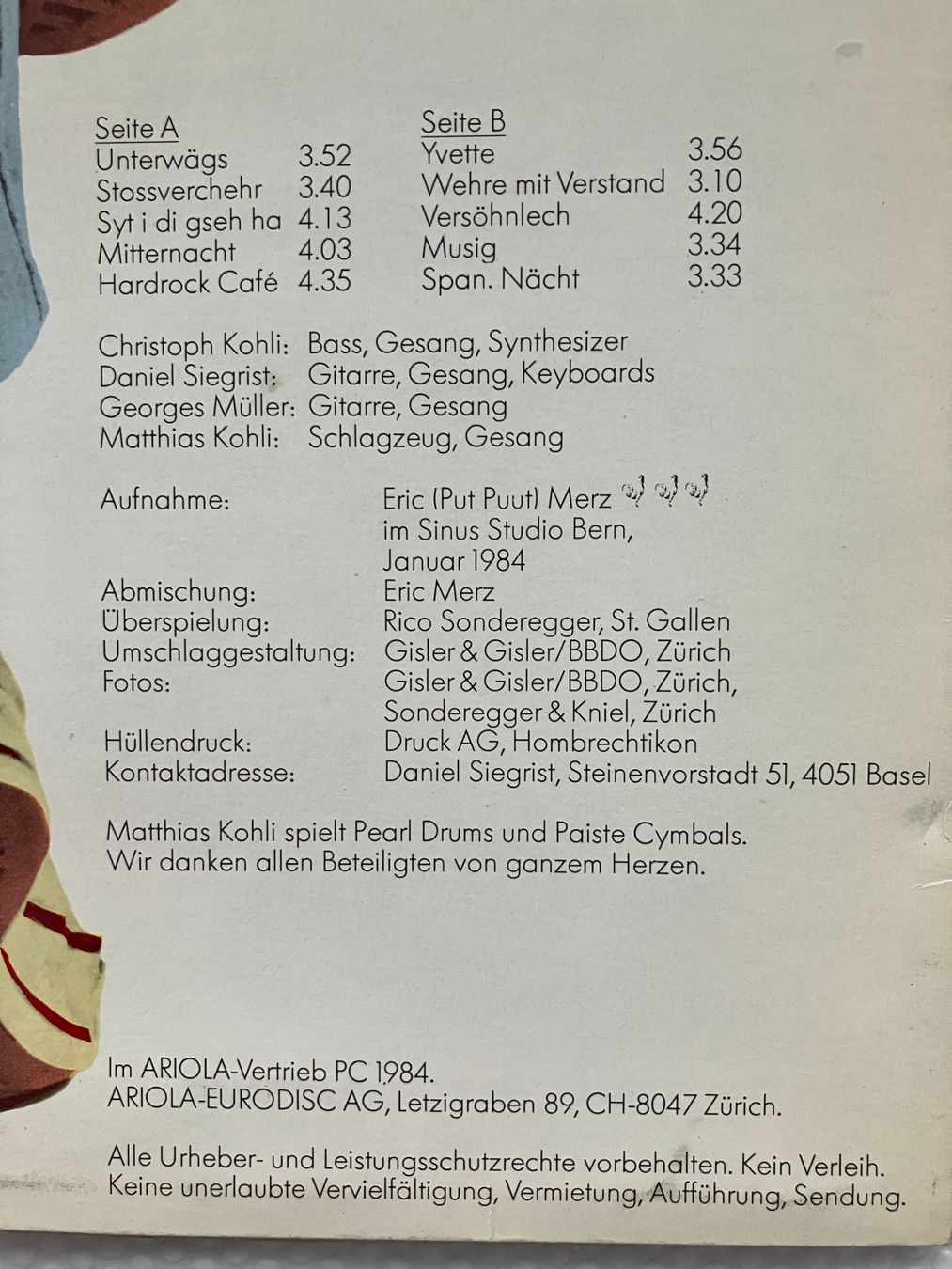 Dischi in vinile: Span – Usato da Aarwangen venduto da Jukebox3 3