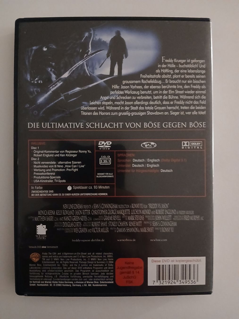 Tutti i DVDs: DVD Freddy vs. Jason 2 Disc Edition  – Usato da Berikon venduto da pil_thm8 2