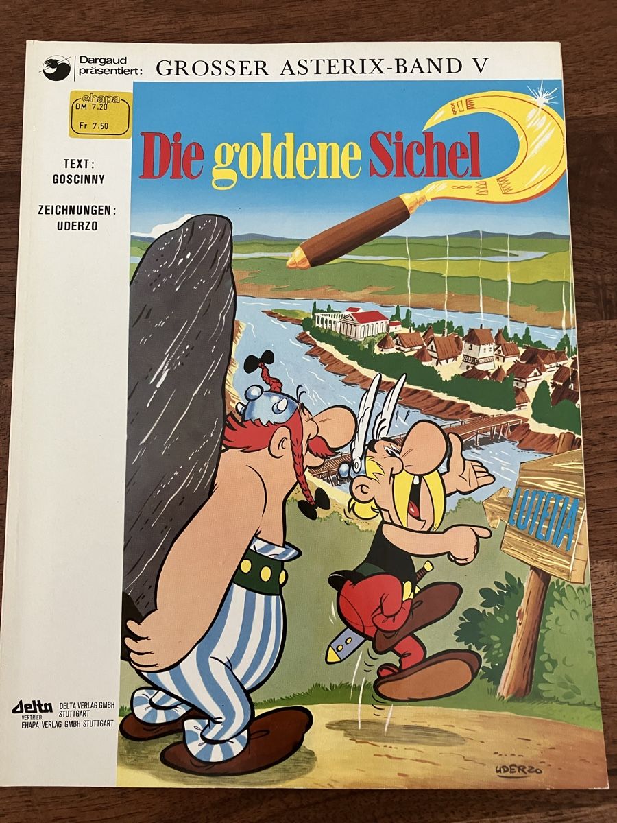 BD: Asterix - die goldene Sichel – D'occasion à Aarau par Trinity730