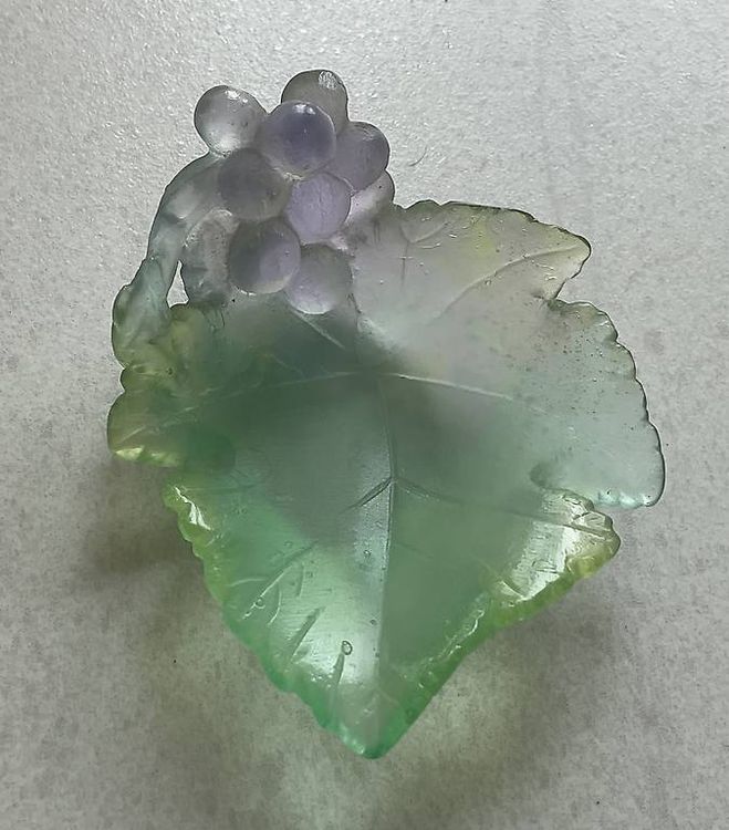 DAUM minicoupelle raisin violine in pate de verre (Gebraucht) in Dino ...