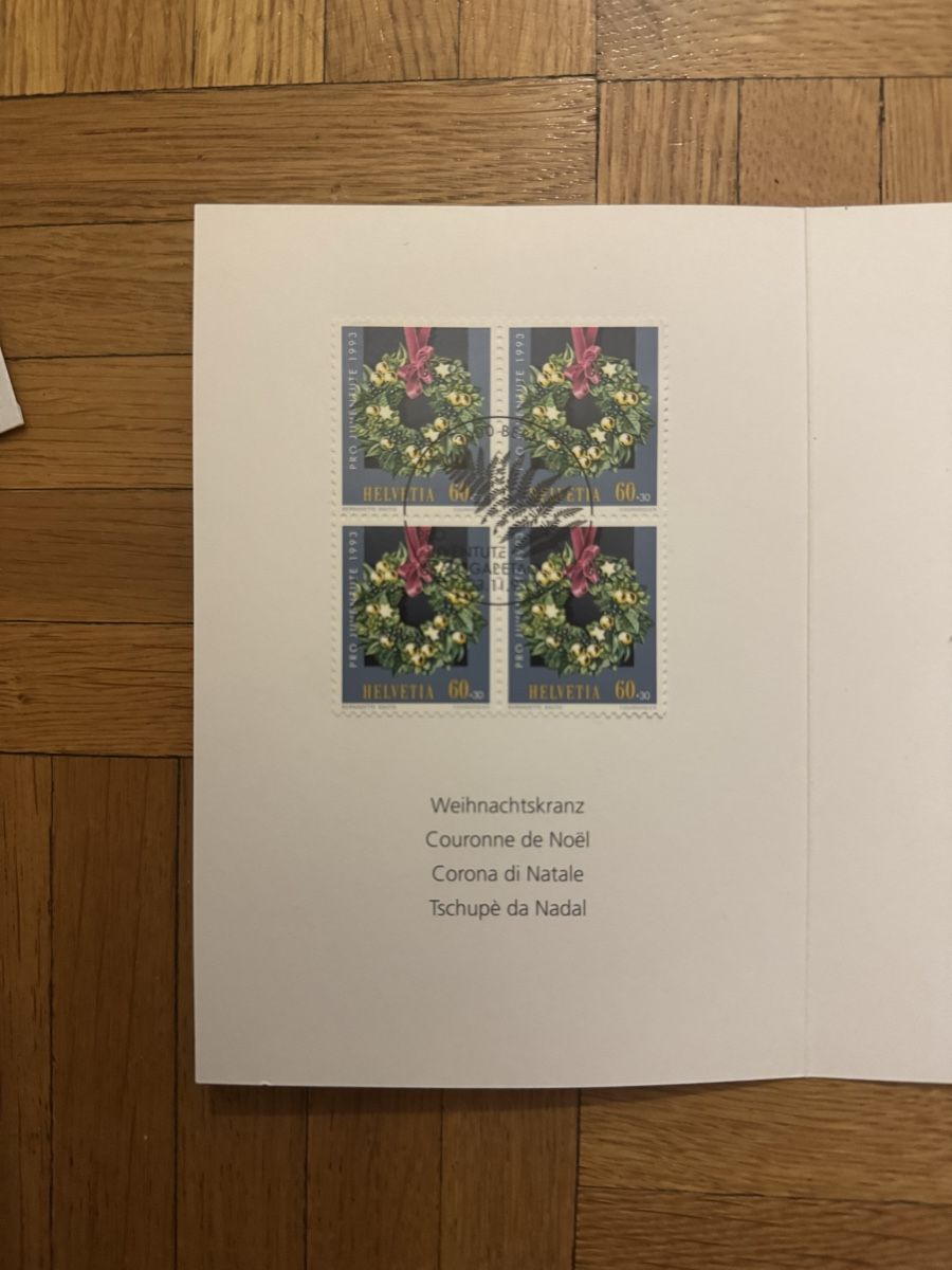Tutti i francobolli: Timbres spéciaux suisses - Collection 1993 – Nuovo (secondo la descrizione) da Lausanne venduto da Dri_Shop 1