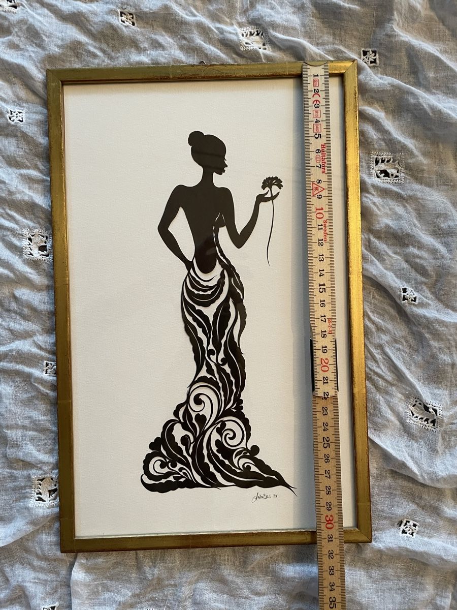 Grafiken & Lithographien: Scherenschnitt von Anita Buri – Neu (gemäss Beschreibung) aus Konolfingen von Bern-75 5