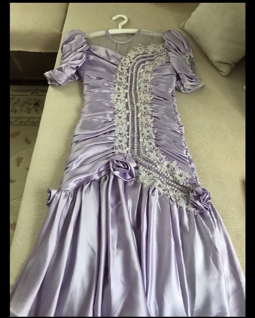 Vestiti: VINTAGE ABEND/BALLKLEID GR 36-38 – Usato da Zürich venduto da schneeflocke303 9