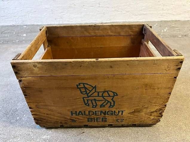 Casse di vino e birra: Alte Bierkiste  "Haldengut Bier" – Usato da Winterthur venduto da Tanfol