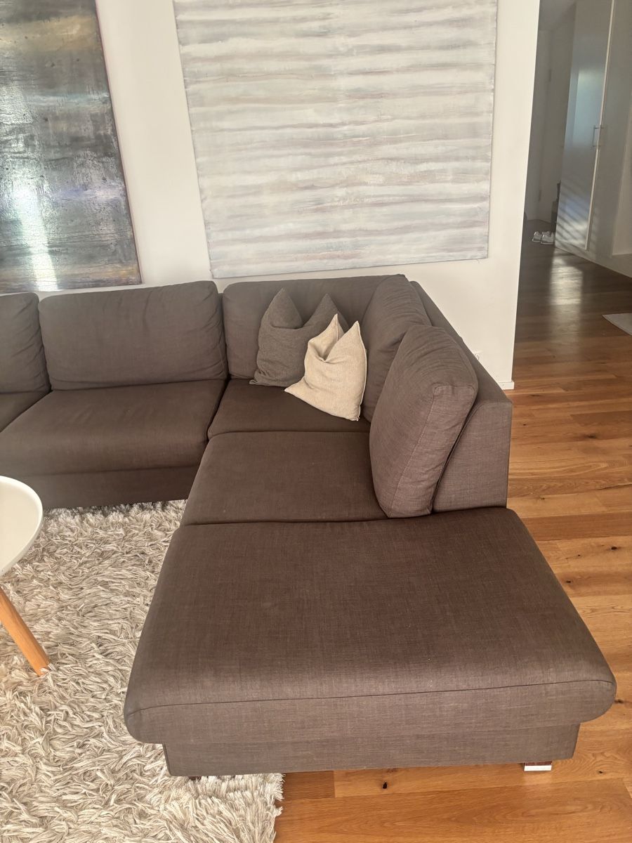 Sofas: Ecksofa braun guter Zustand – Gebraucht aus Wädenswil von Sarafruehauf 1