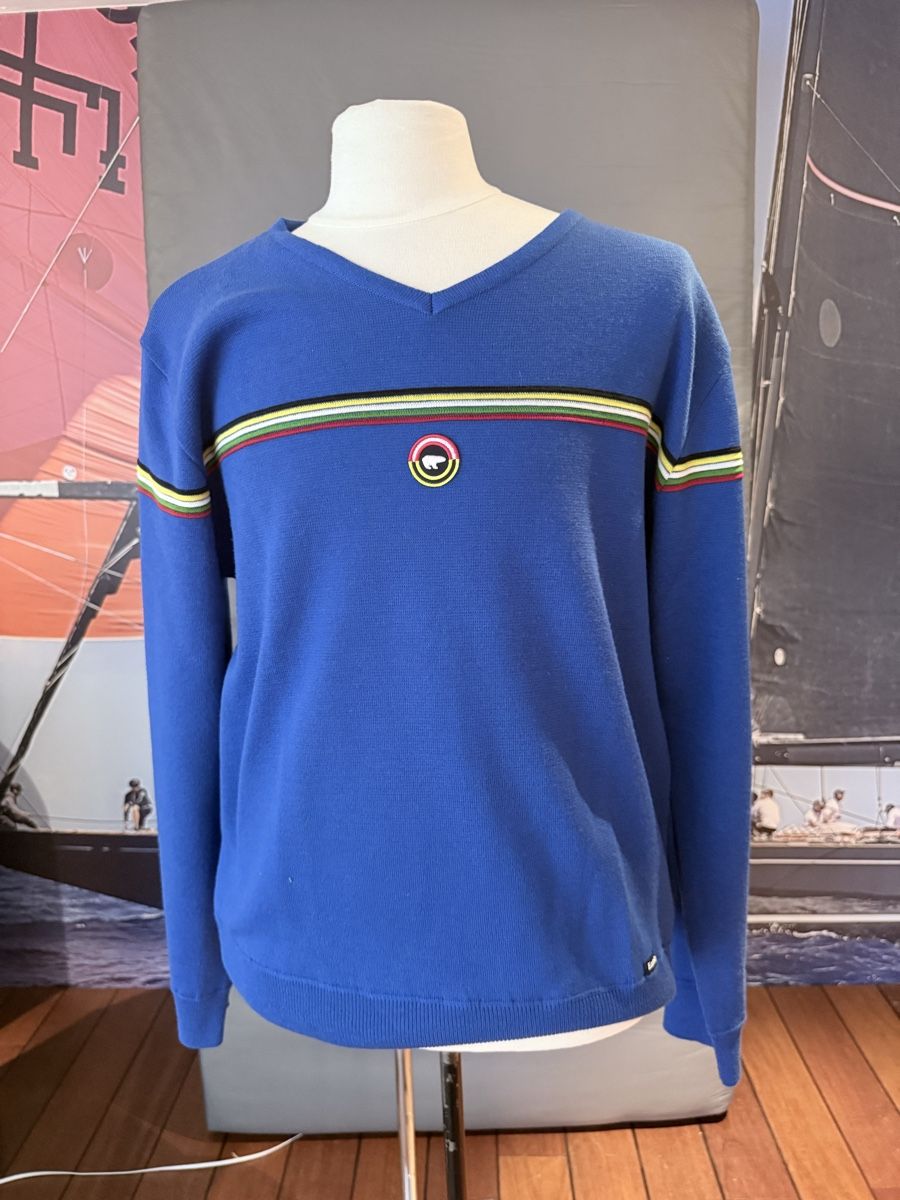 Pullover & Sweatshirts: Herren Pullover, Eisbär, blau mit Streifen Grösse L – Gebraucht aus Dürnten von Lenzinger01 2