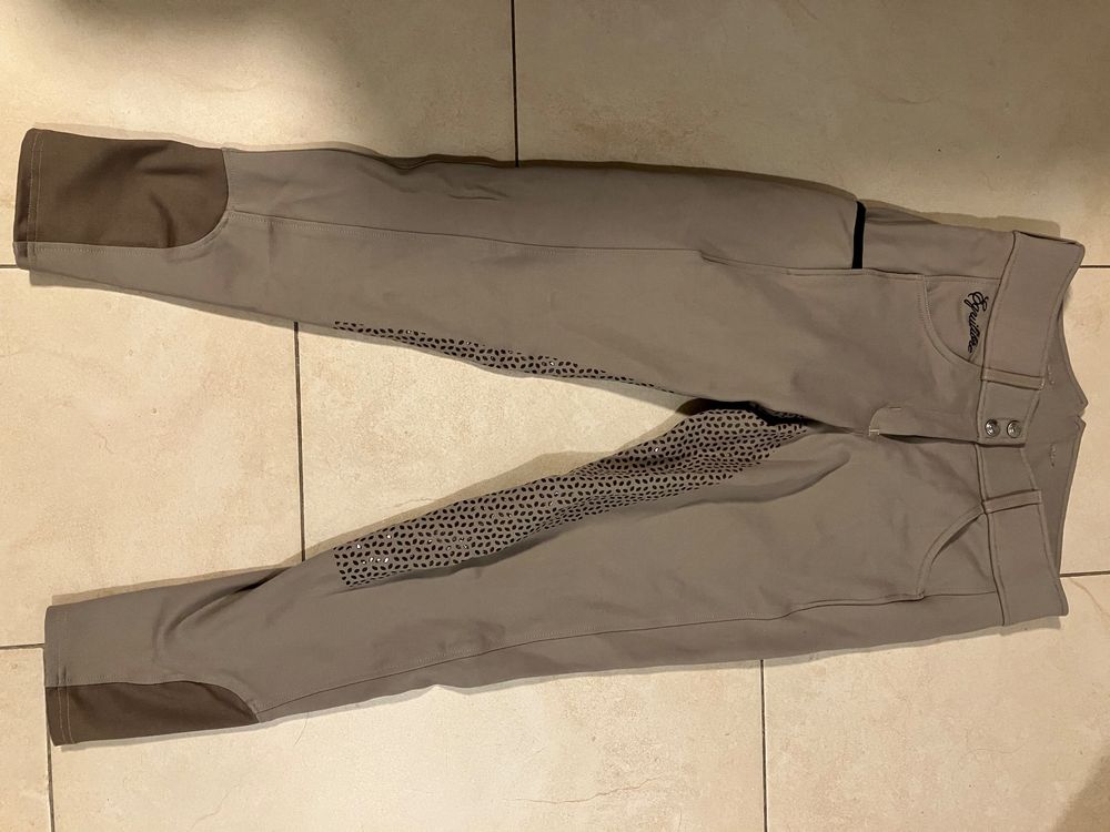 Pantalon D'équitation Confortable Homme - Couleur Kaki, Coupe Baggy, Fabrication Artisanale Inde