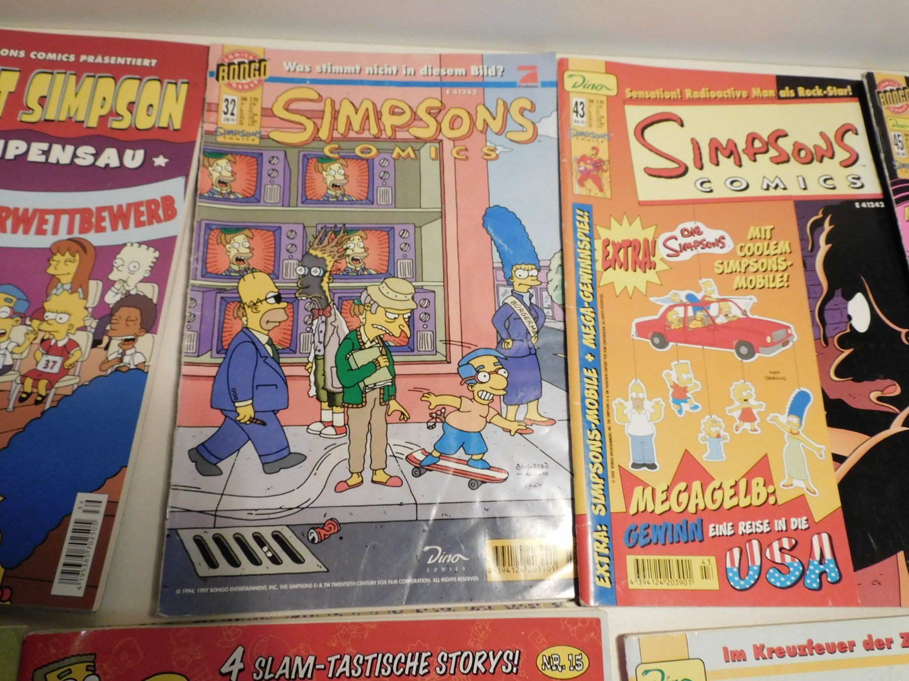 Fumetti: Simpsons Comic Hefte v Bongo Div 9 x alte Simpsons  v Bongo – Usato da Sursee venduto da 76 1