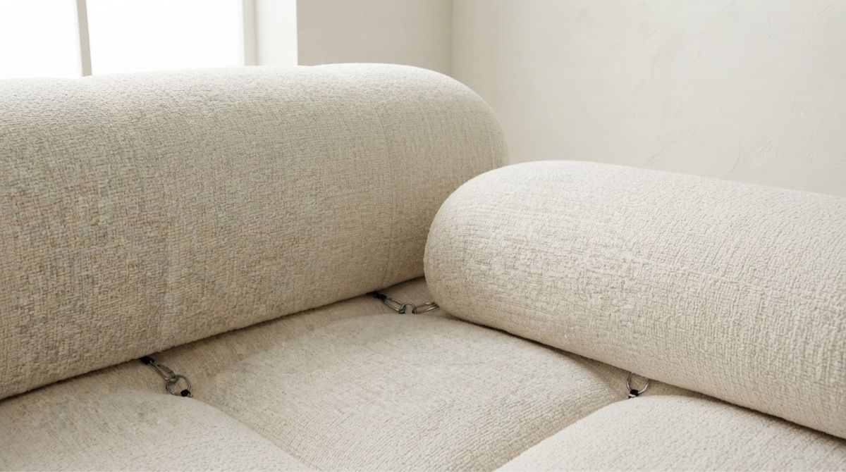 Sofas: Modulares Bubble Ecksofa | Creme | Top Zustand – D'occasion à Reinach BL par alextacc 1