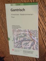 Landkarte: Gantrisch - 1:50‘000 - 2024 - SWISSTOPO