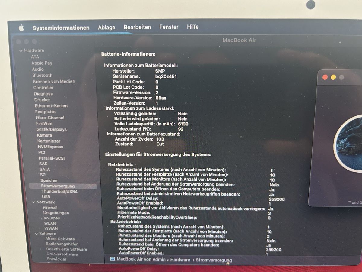 Apple Notebook: Apple MacBook Air 8/500 i5 – Usato da Ernetschwil venduto da Imscha8856 7