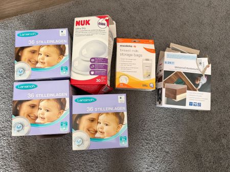 Stilleinlagen + Muttermilchbeutel + Kantenschutz