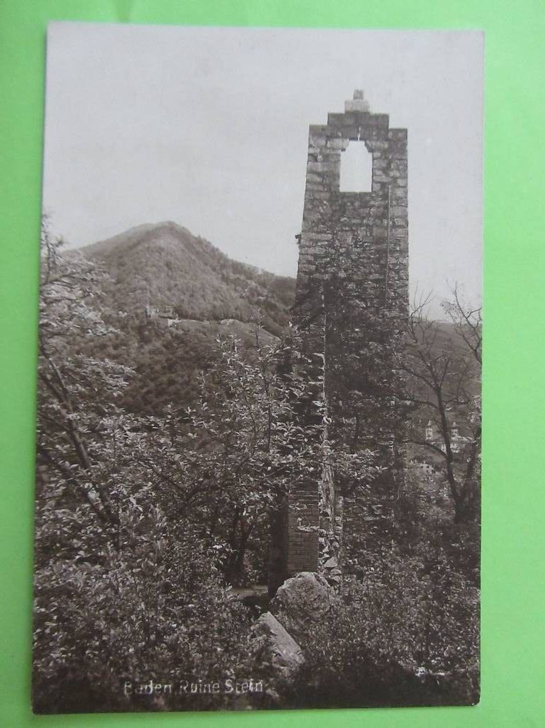 Cartes postales: Ansichtskarte Baden, Ruine Stein – D'occasion à Malters par Hausi88