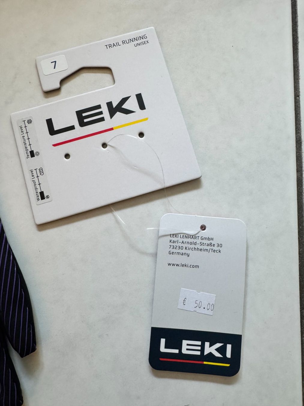 Leki Handschuhe & Handstulpen: NEU: LEKI Trail Running Handschuhe - Unisex Gr. 7 – Gebraucht aus Maienfeld von Fashion_2009 4